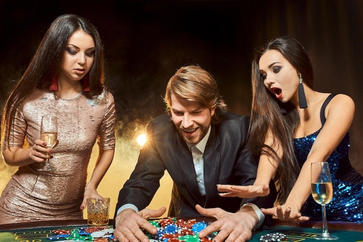 Meja Baccarat langsung dengan dealer profesional di studio asia bookies
